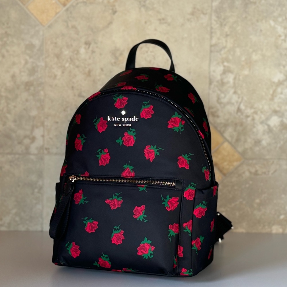 Kate Spade New York Chelsea Medium Backpack Rose … - image 3